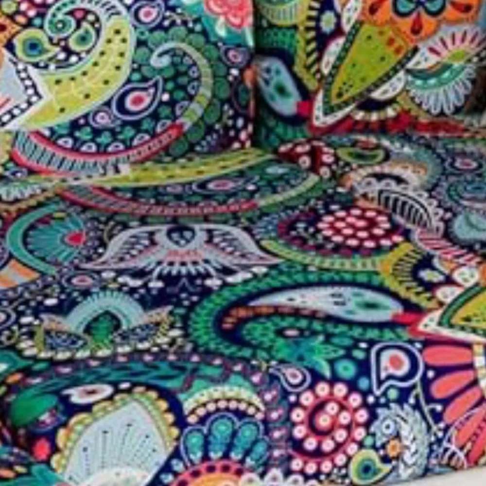 New two seat sofa cover gorgeous mod print